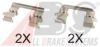 A.B.S. 1736Q Accessory Kit, disc brake pads